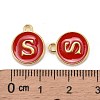 Golden Plated Alloy Enamel Charms LS-ENAM-S118-03S-3