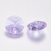 Faceted Glass Rhinestone Charms RGLA-F049-12mm-371-2