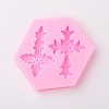 Cross Design DIY Food Grade Silicone Molds AJEW-L054-85-1