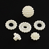 ABS Plastic Imitation Pearl Beads X-MACR-R553-12mm-04-2