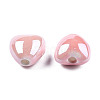 Pearlized Handmade Porcelain Beads PORC-T007-21-12-3