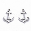 Non-Tarnish 304 Stainless Steel Charms STAS-N092-100-1