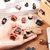 20Pcs 10 Styles Retro Opaque Resin Pendants RESI-TA0001-78-4