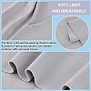 Polycotton Elastic Ribbing Fabric for Cuffs DIY-WH0021-10C-4