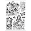 Custom PVC Plastic Clear Stamps DIY-WH0618-0129-8