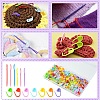ABS Plastic Knitting Tool Kits FIND-YW0005-86-6