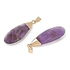 Natural Amethyst Pendants GG-CBA9F30-03G-01-2