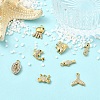 8Pcs 8 Styles 304 Stainless Steel Charms STAS-YW0003-33-4