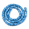 Handmade Polymer Clay Beads Strands CLAY-R089-6mm-163-2