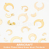 ARRICRAFT 24Pcs 12 Style Brass Charms KK-AR0002-63-4