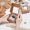 Foldable Creative Kraft Paper Mailer Boxes with Visible Window CON-WH0113-08B-02-3