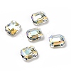 Light AB Style Glass Rhinestone Cabochons RGLA-J018-B-001LA-2