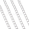 Decorative Chain Aluminium Twisted Chains Curb Chains CHA-TA0001-07S-10