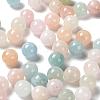 100Pcs 8mm Natural Morganite Round Beads DIY-LS0002-44-4