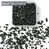 50G Natural Black Tourmaline Chip Beads G-YW0001-67-1