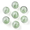 Transparent Blow High Borosilicate Glass Globe Beads X-GLAA-T003-09D-3