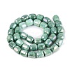 Anti-Tarnish Electroplate Glass Beads Strands EGLA-N027-03A-15-2
