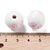 Dog Theme Wood Beads WOOD-M011-05A-04-3