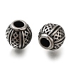 304 Stainless Steel European Beads STAS-D191-09D-AS-1