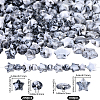 300Pcs 2 Styles Acrylic Beads OACR-PA0001-72-2