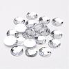 Acrylic Rhinestone Cabochons GACR-R002-18mm-08-1