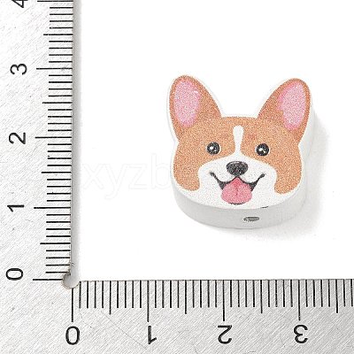 Printed Wood Beads WD-CBAA998-B04-1