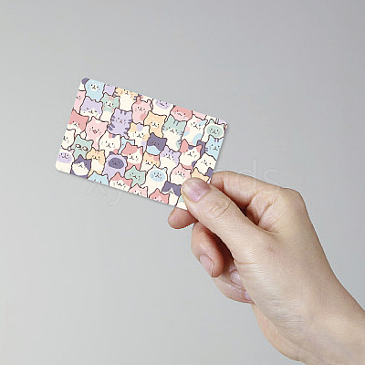 PVC Plastic Waterproof Card Stickers DIY-WH0432-004-1