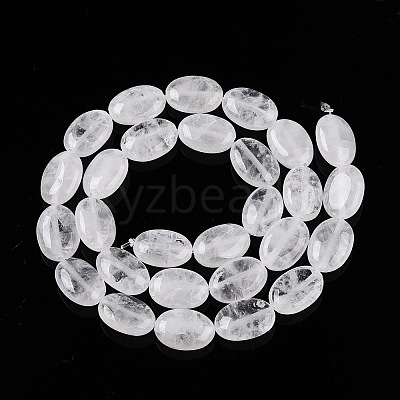 Natural Quartz Crystal Beads Strands G-M206-33-1