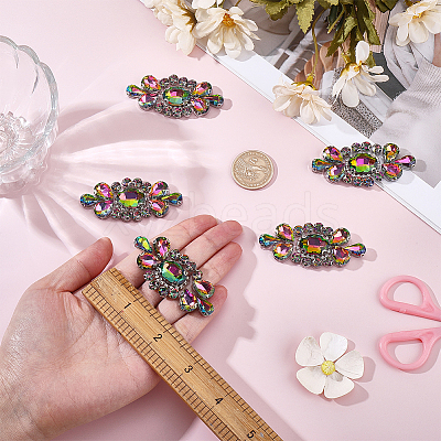 6Pcs Glass Rhinestone DIY-WR0001-11A-1