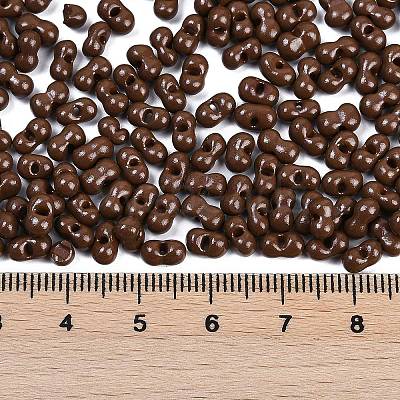 Baking Paint Glass Seed Beads SEED-K010-A24-1