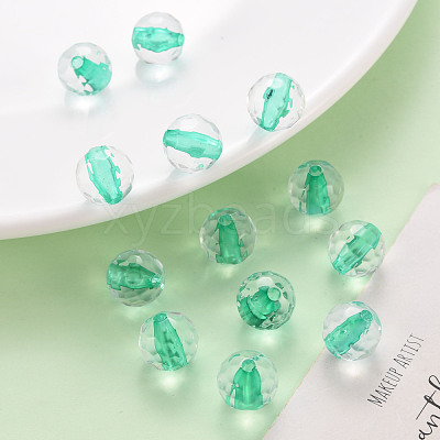 Transparent Acrylic Beads TACR-S154-10A-68-1