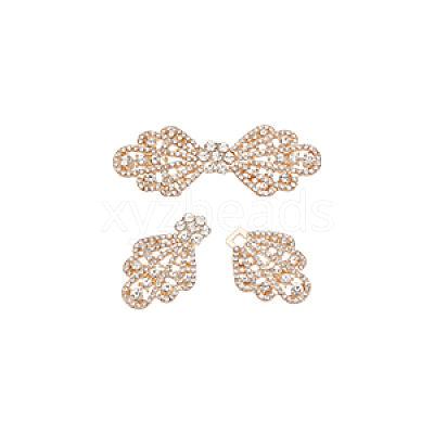 2Sets Alloy Interlocking Clasps FIND-BC0013-45A-1