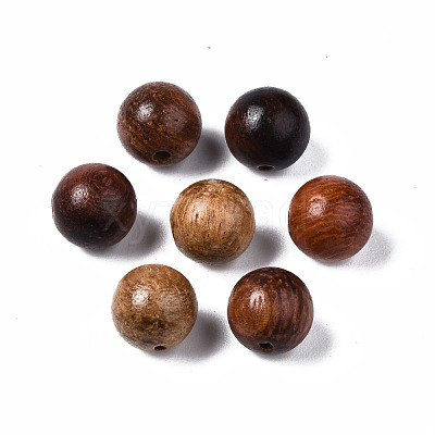 Natural Wood Beads X-WOOD-S666-8mm-01-1