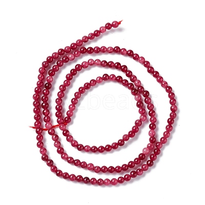 Natural White Jade Beads Strands G-C247-02B-1
