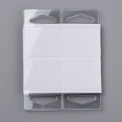 Transparent PVC Self Adhesive Hang Tabs LS-CDIS-Z001-01A-1