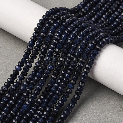 Dyed Natural Malaysia Jade Rondelle Beads Strands G-E316-2x4mm-16-1