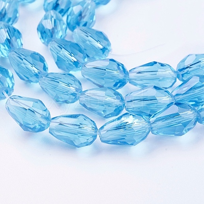 Glass Beads Strands GLAA-R024-11x8mm-7-1