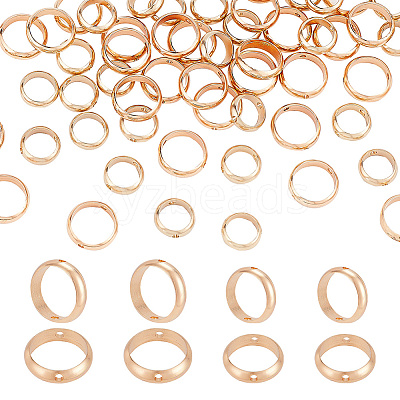 60pcs 2 style Brass Bead Frame KK-AR0002-94-1