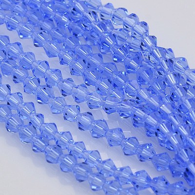 Bicone Glass Beads Strands LS-EGLA-P016-3mm-04-1