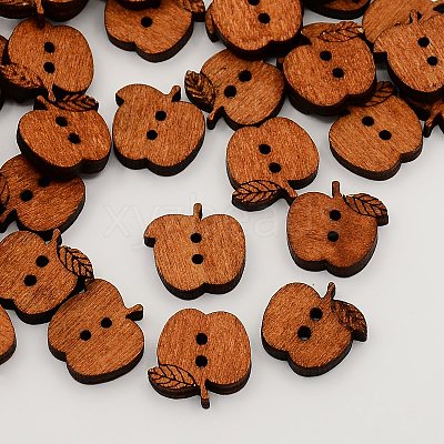 2-Hole Wooden Buttons BUTT-N003-23-1