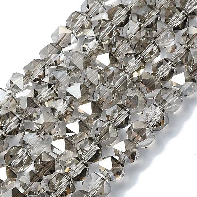 Electroplate Glass Beads EGLA-L018-B-AB03-1