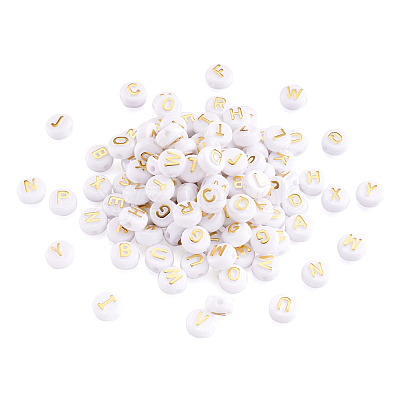 Plating Acrylic Beads SACR-CW0001-01-1