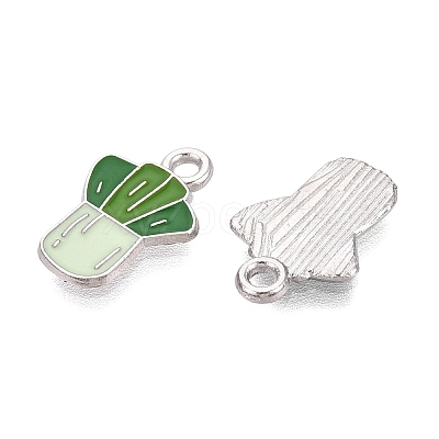 Alloy Enamel Pendants ENAM-Q003-12P-1