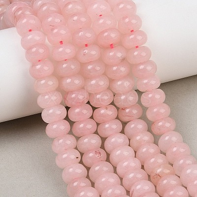 Dyed Natural White Jade Beads Strands G-G107-A36-01-1
