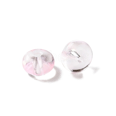 Baking Paint Transparent Glass Beads DGLA-S116-01C-1