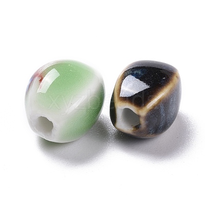 Handmade Porcelain Beads PORC-S498-07-1