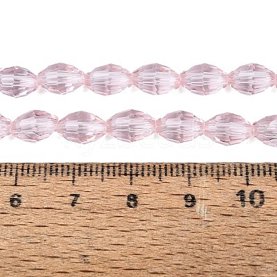 Transparent Glass Beads Strands GLAA-N071-01A-A03-1
