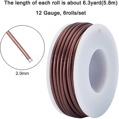 Round Aluminum Wire AW-BC0003-32E-2.0mm-1
