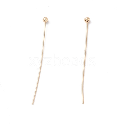 Brass Ball Head Pins KK-WH0058-02C-G02-1