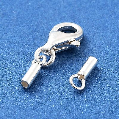 925 Sterling Silver Lobster Claw Clasps STER-P055-03A-S-1